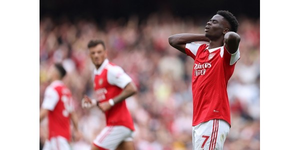 Bukayo Saka stále nedokáže překonat penaltové oslabení